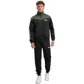 Lonsdale Trainingsanzug "CAUNTON" 2 Stk. mit Eingriffstaschen, aus Polyester und Elasthan