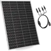 Sunshare Ray Lite Solarmodul 200 W – Kompaktes N-TOPCon PV-Modul mit hoher Effizienz Zubehör: + PV zu MC4 Adapterkabel