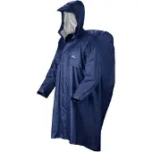Ferrino - Großer Poncho für Wanderungen - Trekker Ripstop Blue für Herren - Größe S/M - Blau