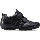 Geox JR SAVAGE Jungen Sneaker Schwarz