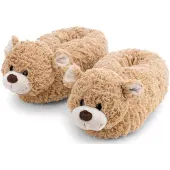 Nici Hausschuhe Bär Finni karamell Gr. 40 - 43