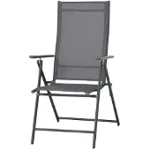 Linder Exclusiv GmbH LINDER EXCLUSIV Gartensessel GM1000DG RELAX - dunkelgrau