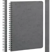 Clairefontaine 5x Spiralbuch Age Bag A5 liniert 50 Blatt - Grau 785365C