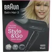 Braun Satin Hair 3 Hd 350 Style & Go Haartrockner