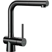 Schock Armatur LAIOS in GUNMETAL BRUSHED mit schwenkbarem Zugauslauf