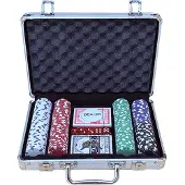 Buffalo Pokerset koffer aluminium 200 chips