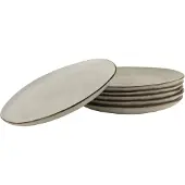OTIX Speiseservice 6 Personen Beige 26,5cm Keramik LILY