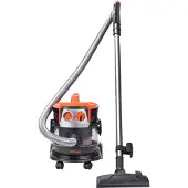 KRAFT&DELE | Industriestaubsauger, Industrie-Sauger ohne Beutel, 2000W, 9L