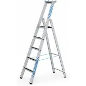 Zarges gebördelte Stufen-Stehleiter R13step S 5 Stufen