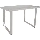 Beeketal Gastro Tisch Edelstahltisch Esstisch, Variante:BET-120a