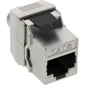 InLine Keystone RJ45 Buchse, SNAP-In, Cat.8.1, Schraubverschluss, RJ-45, Weiblich, Cat8.1, 28 mm, 35 mm, 17 mm
