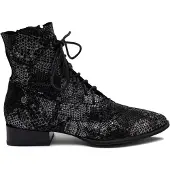 MACIEJKA Damen High-Top-Schuhe aus Naturleder, Schwarz