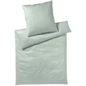 Elegante Bambus-Baumwoll-Satin-Bettwäsche-Garnitur Chamber Farbe Grün Größe 155x220+80x80