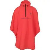 Agu Regenponcho GO Grant Rain Poncho Unisex Hi-Vis Neon Red-Einheitsgröße