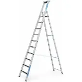 Zarges gebördelte Stufen-Stehleiter R13step S 10 Stufen