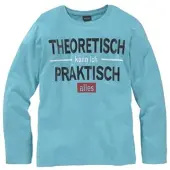 Kidsworld Langarmshirt in türkis | Gr.: 176/182