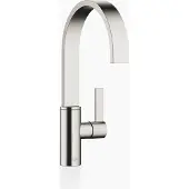 Dornbracht MEM Kücheneinhebelmischer, Ausladung 201mm, 33800682-06, Farbe: Platin gebürstet