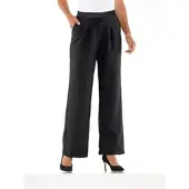Sieh an! Marlenehose in schwarz | Gr.: 46