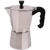 Cofan Aluminium Italienische Kaffeemaschine 9 Tassen