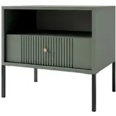 Lookway NACHTTISCH VIVALDI mit geriffelter Front