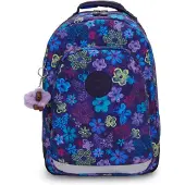 Kipling Class Room Schulrucksack - 15" Laptopfach - dark flower stamp