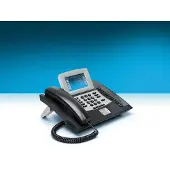Auerswald COMfortel 2600, Analoges Telefon, Freisprecheinrichtung, 1600 Eintragungen, Anrufer-Identifikation, Schwarz
