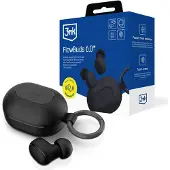 3MK , FlowBuds 6.0 Wireless Kopfhörer mit Ladecase, Schwarz