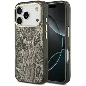 GUESS - Python Pattern MagSafe (GUHMP17XHIMPYGW) - iPhone 17 Pro Max - Brown