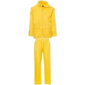 Payper Regenanzug SET NYLON Regenkleidung Gr. M gelb