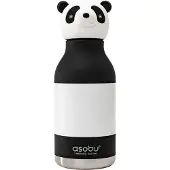 Asobu Kindertrinkflasche BESTIE mit Strohhalm 460ml - PANDA