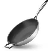 ONYX Cookware ZERO – NATÜRLICH ANTIHAFT WOKPFANNE 30CM
