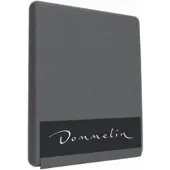 Dommelin Topper Spannbettlaken 10-14 cm Elefantengrau (Flanell)-120 x 220 cm
