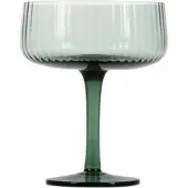 Salt & pepper Sektgläser Ray Transparent / Green 230 ml (4er Set)