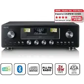 Imperial DABMAN280CDBK - All-in-One-Audiosystem mit DAB+/FM-Radio, Bluetooth, CD-Player, USB und ASA-Funktion - Schwarz