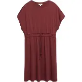 s.Oliver Dresses Burgundy Größe: 42 | Blusenkleider Outlet | Damen | Braun