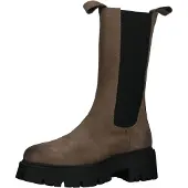 Lazamani Stiefelette Stiefelette Nubukleder/Textil