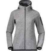 Bergans Damen Kapuzensweat W KAMPHAUG KNITTED HOODIE
