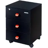 Minecraft Phoenix Rollcontainer, Kommode, Beistelltisch, Gaming-Möbel