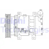 Delphi CS20523 6V12 Klimaanlage Klimakompressor PAG 46 passend für MERCEDES-BENZ CITAN Kasten (415) Citan Kombi / Tourer (415) CITAN Mixto (415)