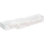 Geberit Spiel/Waschlandschaft Bambini 180cm, 4 WP, tief. B R, w-a, k.rot / or.