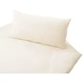Cotonea Jersey Uni Bio Bettwäsche 100x135 cm + 40x60 cm | natur - beige