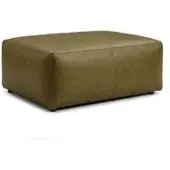 KAWOLA Polsterhocker CELESTE Hockerbank Leder camel