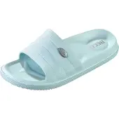 Beco Damen Badepantoffeln Easywalk | Aqua/Türkis - 37