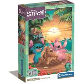 Clementoni - Puzzle HQC Disney Stitch, 500 pcs (I-35547)