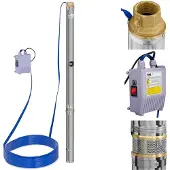 Usorteret Tauchbrunnenpumpe 3800 L/Std. bis zu 85 m