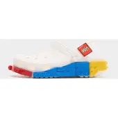 Crocs Hausschuh Uni 4WL LEGO Masterbrand System Clog Kids weiß EU 34-35