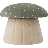 Bloomingville Mini Blaugrüner Pouf