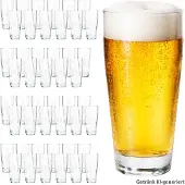MamboCat 48x Willibecher 0,2 L geeicht Bierglas Trinkglas Cocktails Klarglas Softdrinks