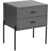 Premium Living Nachttisch Pelotas Grau