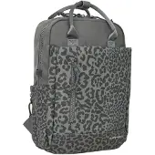 NEW REBELS Urban Leopard Laptop Rucksack - 13" Laptopfach - schwarz